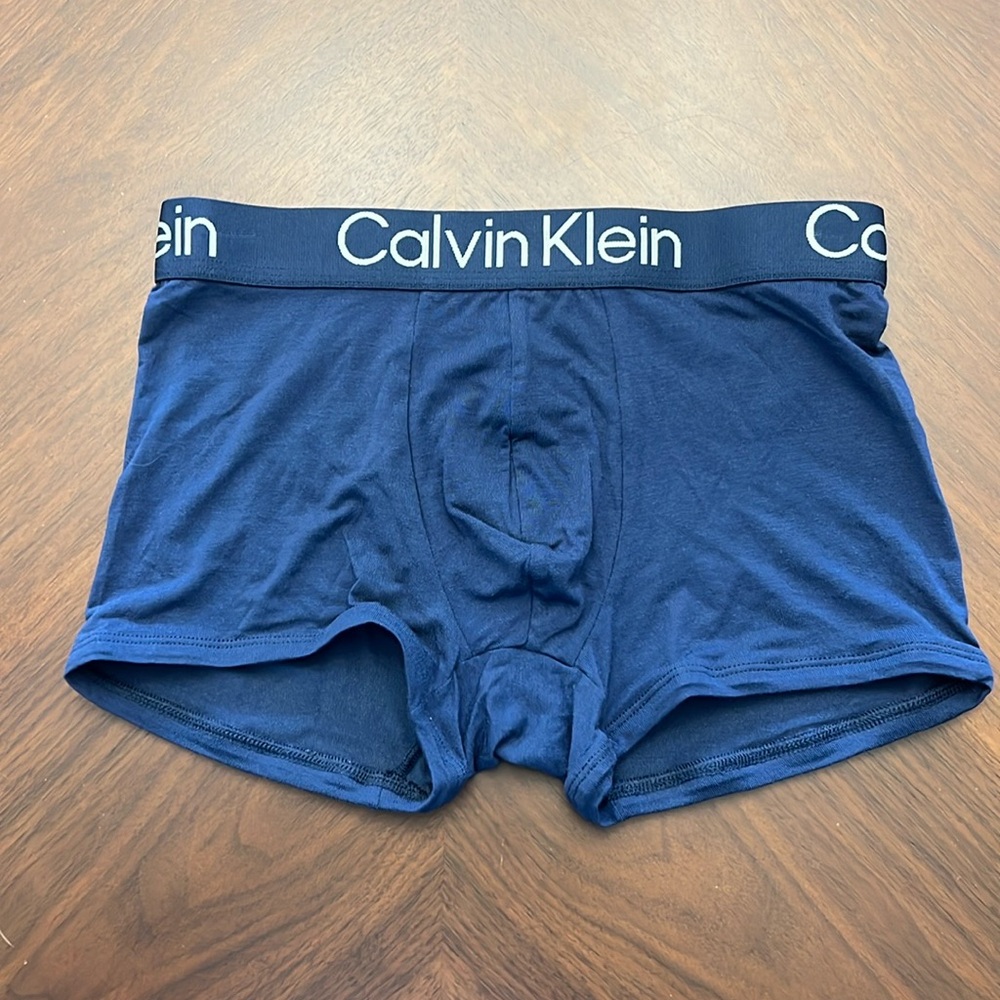 Calvin Klein small blue boxer brief New